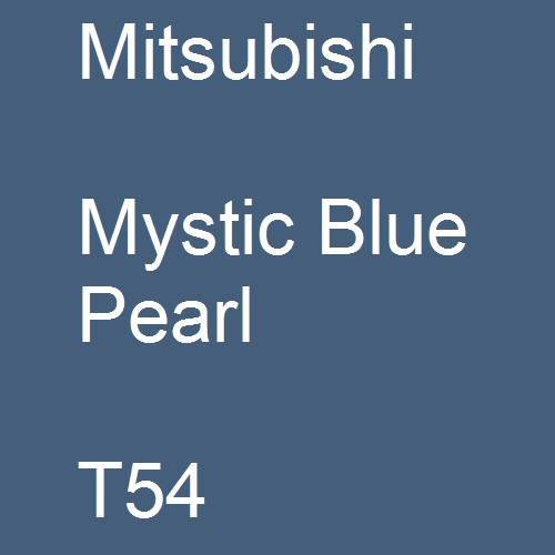 Mitsubishi, Mystic Blue Pearl, T54.